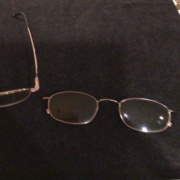 1990’s Prescription eyeglasses with easy clip on preowned bronze coloured - Picture 3 of 7